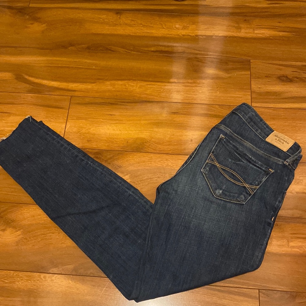 Abercrombie stretch straight jeans skinny